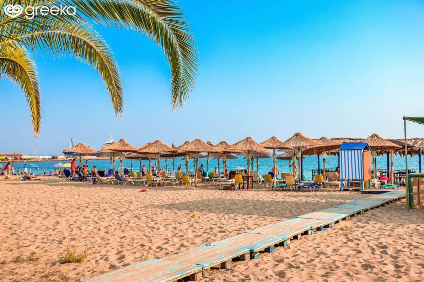 Golden Beach Apartment 네아 모우다니아 외부 사진