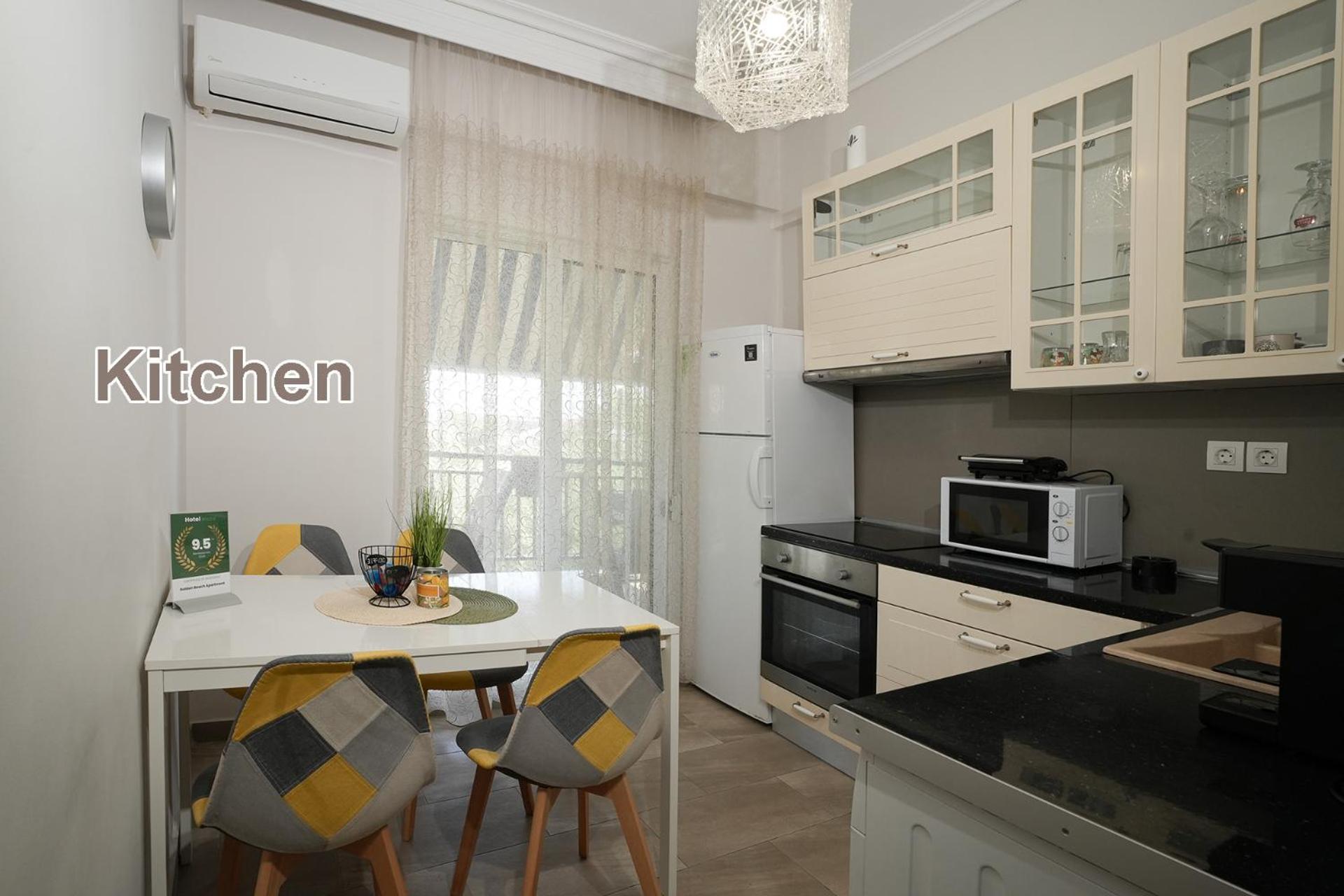 Golden Beach Apartment 네아 모우다니아 외부 사진